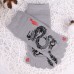 3 Pairs Men Cotton Jacquard Dragon Pattern Fashion Breathable Home Floor Socks
