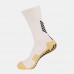 1 Pairs Men Tube Sock Nylon Stripe Contrast Colors Dispensing Non  slip Sweat  absorbing Pressure Outdoor Sports Socks Football Socks