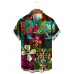 Men's Hawaiian Resort Tiki Short Sleeve Shirt