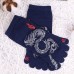 3 Pairs Men Cotton Jacquard Dragon Pattern Fashion Breathable Home Floor Socks