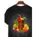 Men's Tiki Cocktail Fruit Short Sleeve T-Shirt