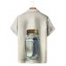 Men's Specimen Fish Print Polo Shirt 11154077X