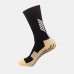 1 Pairs Men Tube Sock Nylon Stripe Contrast Colors Dispensing Non  slip Sweat  absorbing Pressure Outdoor Sports Socks Football Socks