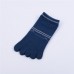 Men Summer Cotton Causal Short Socks Deodorant Sweat Five Toe Socks